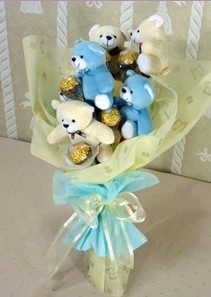 Sevgiliye �lgin� Hediye 8 adet ay�c�ktan pelu� ay� demeti 